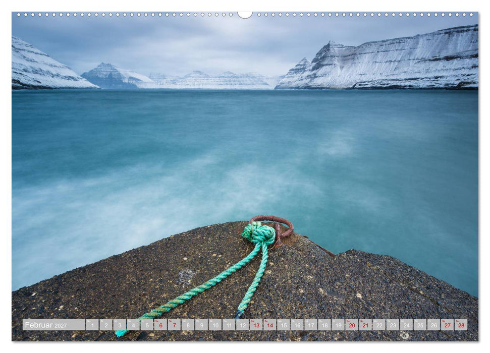 Traumlandschaft im Nordatlantik. Färöer Inseln (CALVENDO Premium Wandkalender 2027)