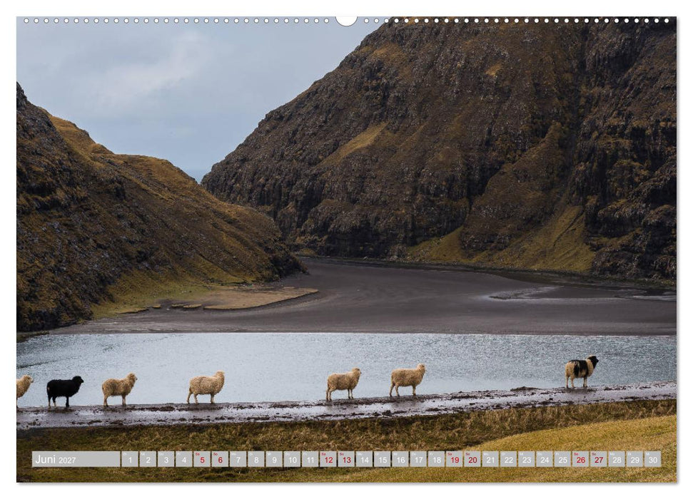 Traumlandschaft im Nordatlantik. Färöer Inseln (CALVENDO Premium Wandkalender 2027)