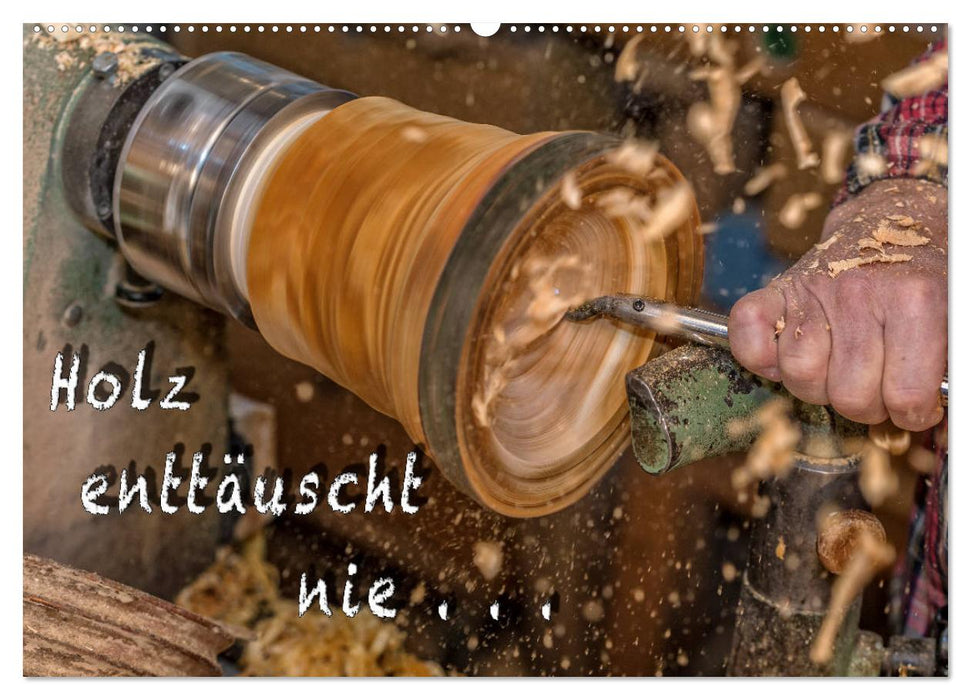 Holz enttäuscht nie (CALVENDO Wandkalender 2027)