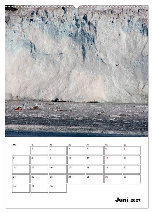 Die Eisberge von Ilulissat (CALVENDO Wandkalender 2027)