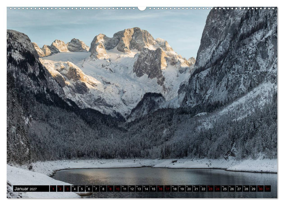 Seen - Berge - Salzkammergut (CALVENDO Wandkalender 2027)