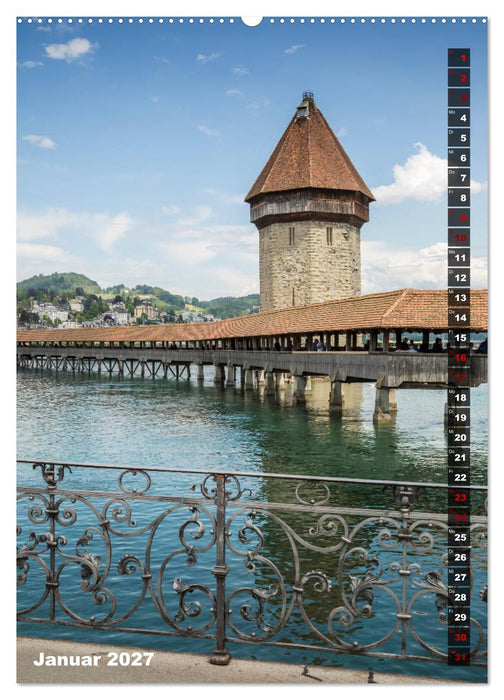 Willkommen in Luzern (CALVENDO Wandkalender 2027)