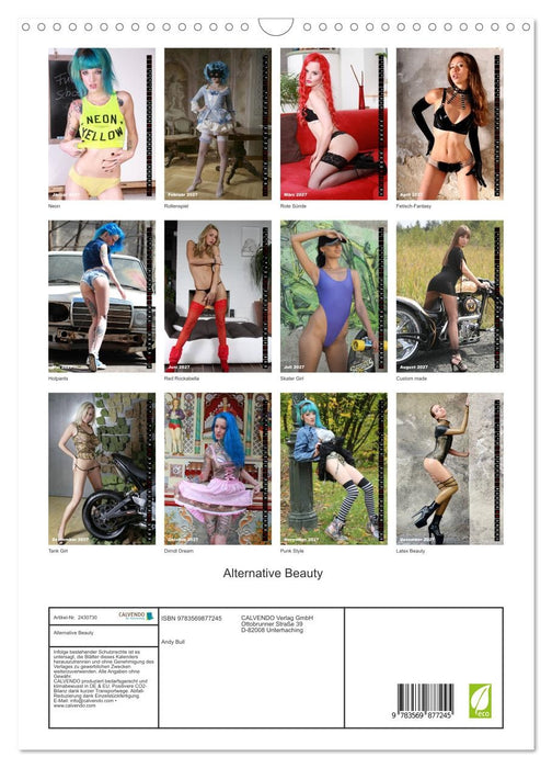 Alternative Beauty (CALVENDO Wandkalender 2027)