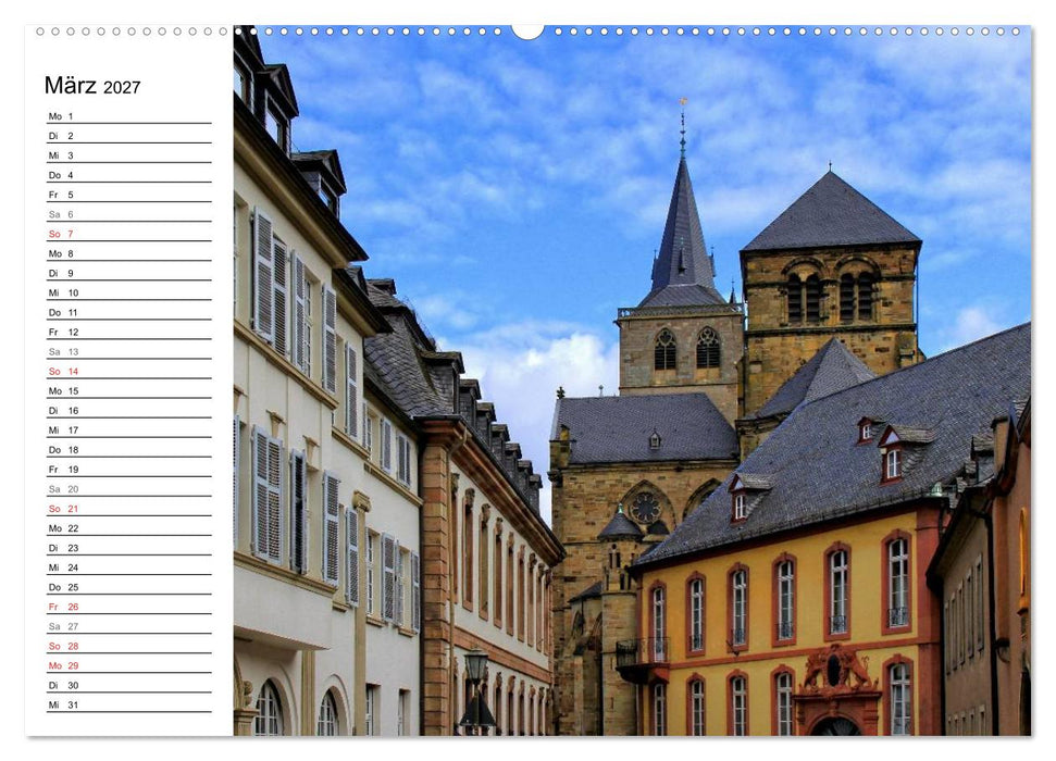 Eine Perle an der Mosel - Trier (CALVENDO Wandkalender 2027)