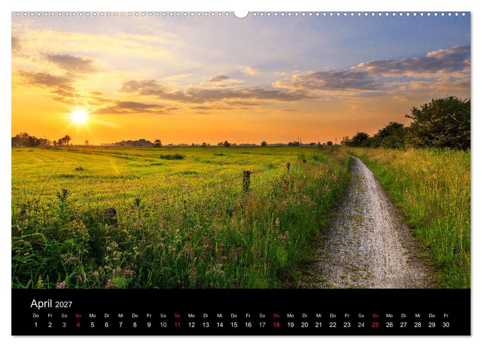 (Ost)Friesische Landschaften (CALVENDO Wandkalender 2027)