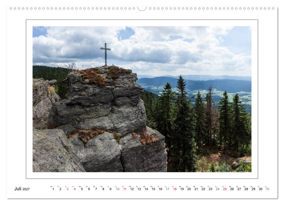 Unterwegs im Bayerischen Wald (CALVENDO Premium Wandkalender 2027)