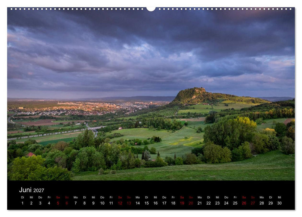 Der Hegau - Wanderparadies am westlichen Bodensee (CALVENDO Wandkalender 2027)