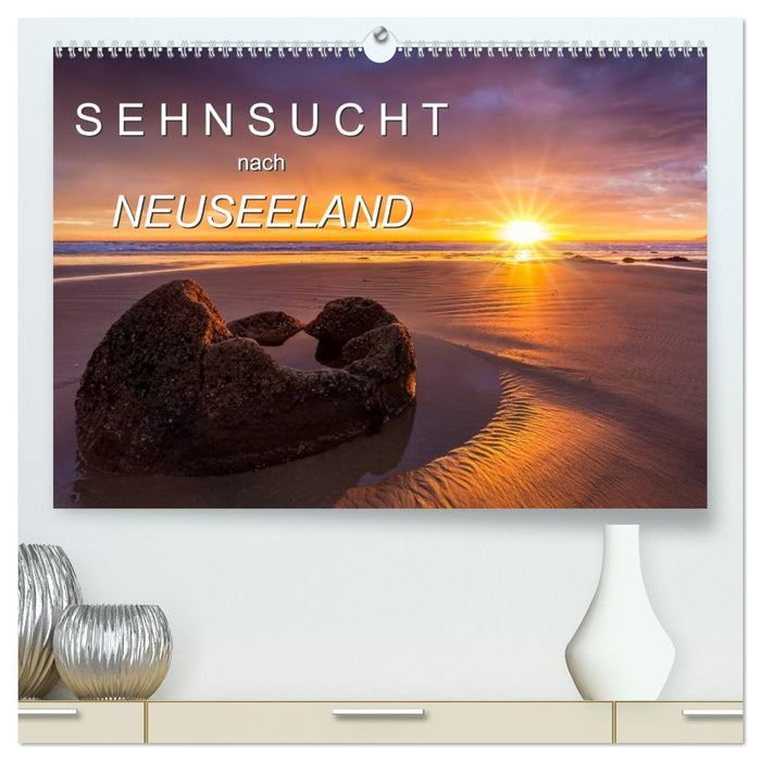 Sehnsucht nach Neuseeland (CALVENDO Premium Wandkalender 2027)