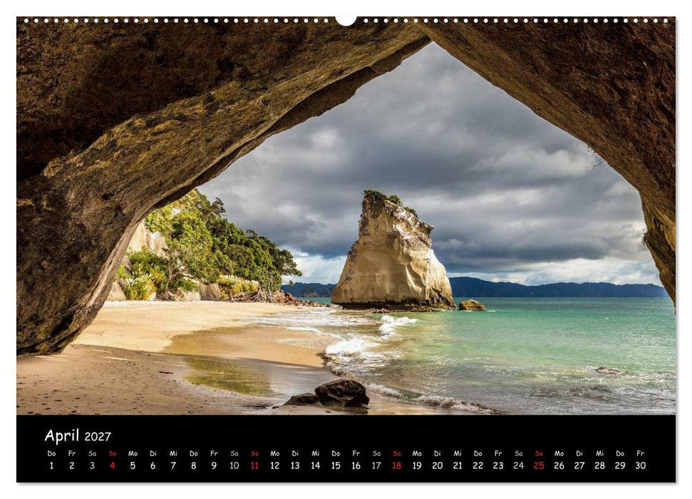 Sehnsucht nach Neuseeland (CALVENDO Premium Wandkalender 2027)
