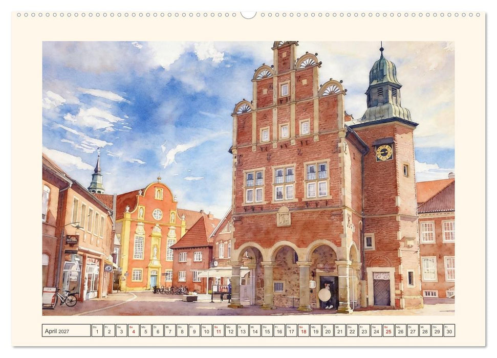 Idyllische Tour entlang der Hase (CALVENDO Wandkalender 2027)
