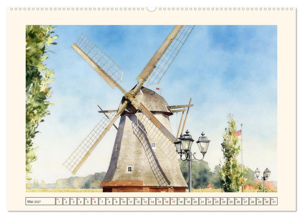 Idyllische Tour entlang der Hase (CALVENDO Wandkalender 2027)