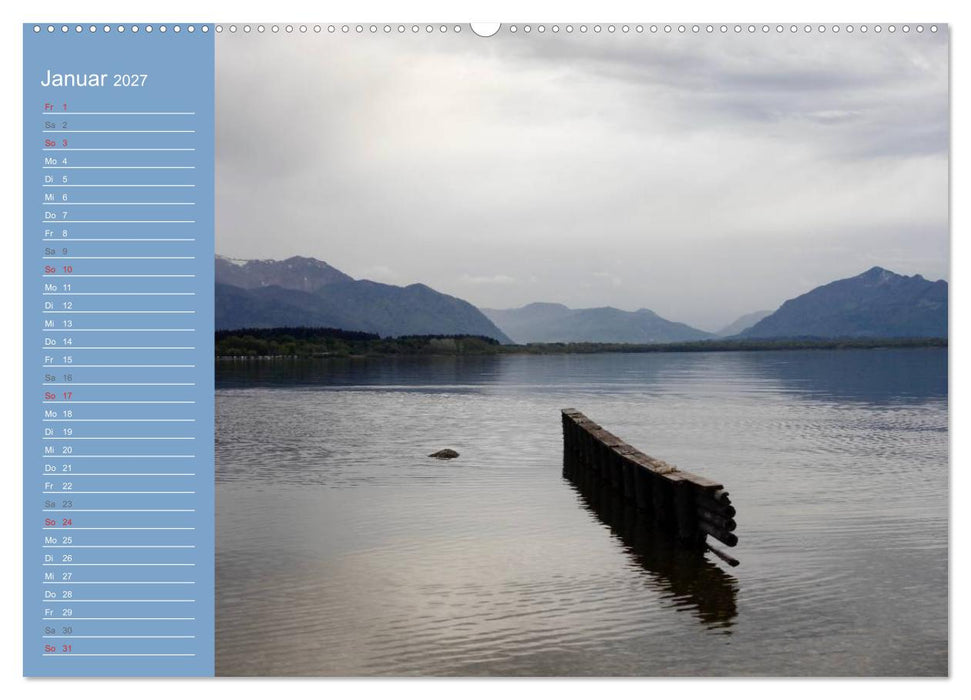 Am schönen Chiemsee (CALVENDO Premium Wandkalender 2027)
