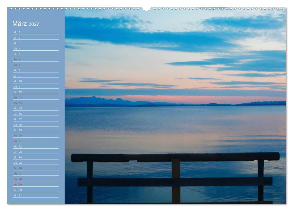 Am schönen Chiemsee (CALVENDO Premium Wandkalender 2027)