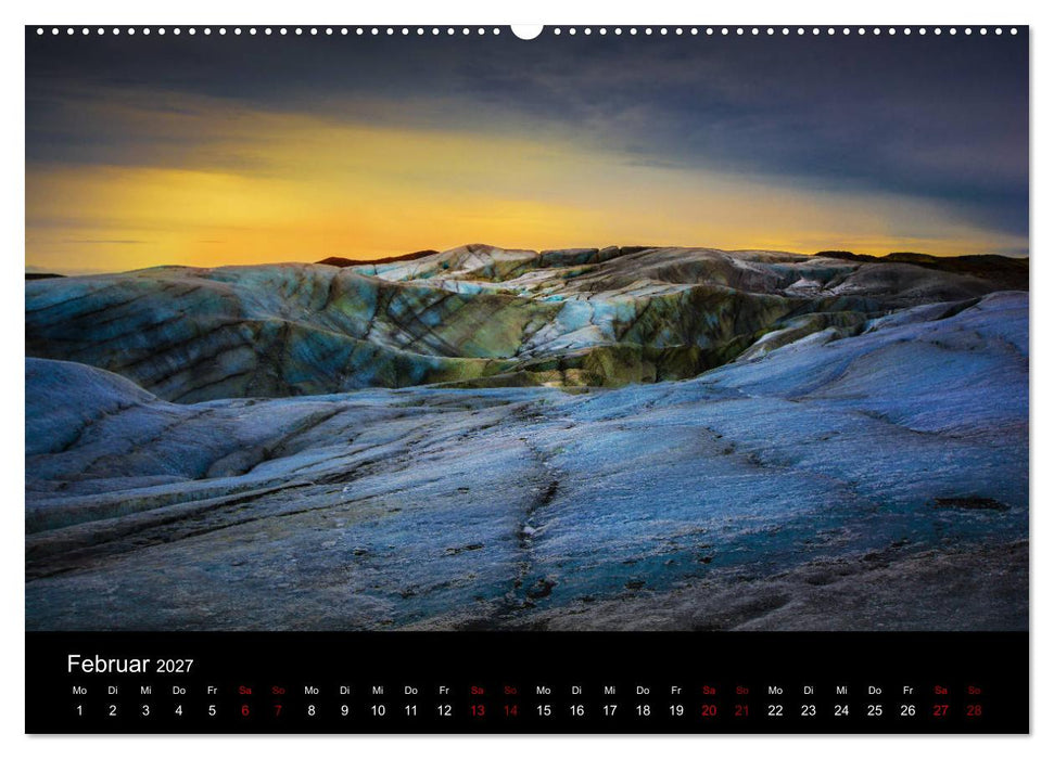 Island - Unberührte Landschaften (CALVENDO Premium Wandkalender 2027)