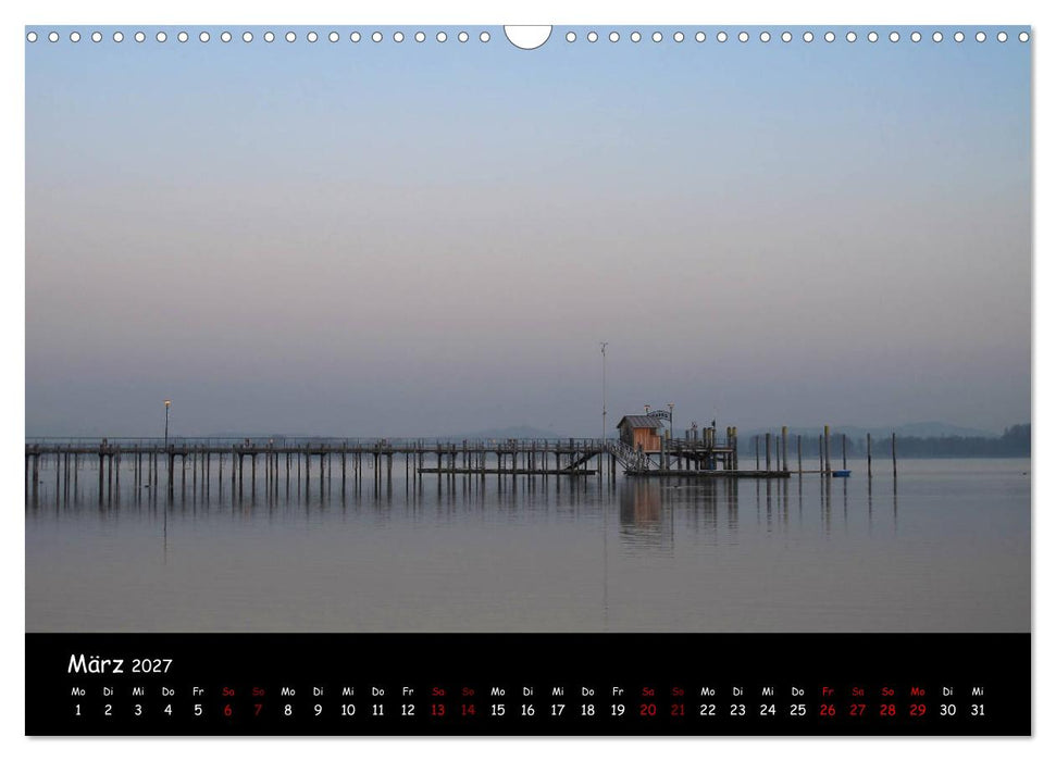 Traumhaft schöner Bodensee (CALVENDO Wandkalender 2027)