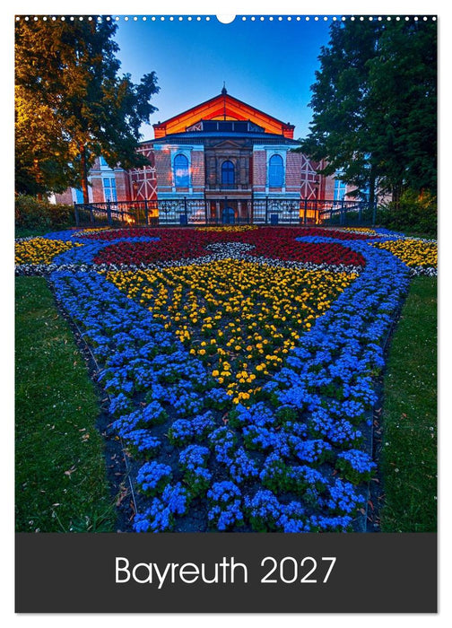 Bayreuth 2027 (CALVENDO Wandkalender 2027)