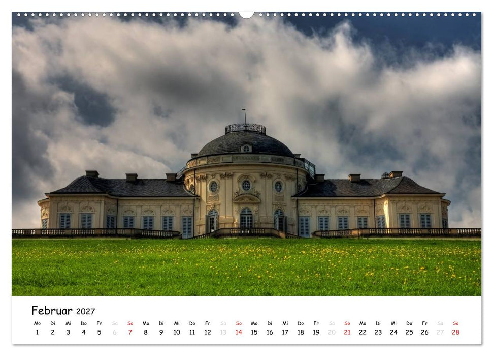 Schlösser und Gärten Süddeutschland (CALVENDO Wandkalender 2027)