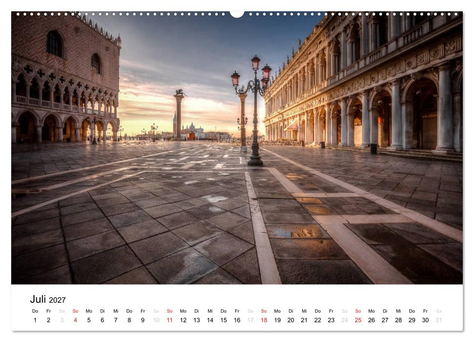 Venedig - La Serenissima 2027 (CALVENDO Premium Wandkalender 2027)