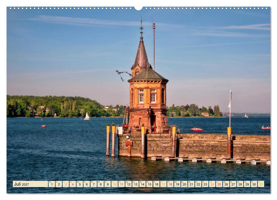 Bodensee - "Die Dörfer sind wie ein Garten..." (Rainer Maria Rilke) (CALVENDO Premium Wandkalender 2027)