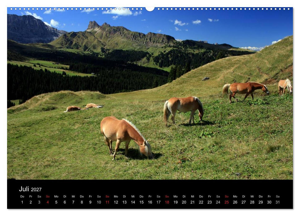 Alpe di Siusi - Seiser Alm (CALVENDO Premium Wandkalender 2027)