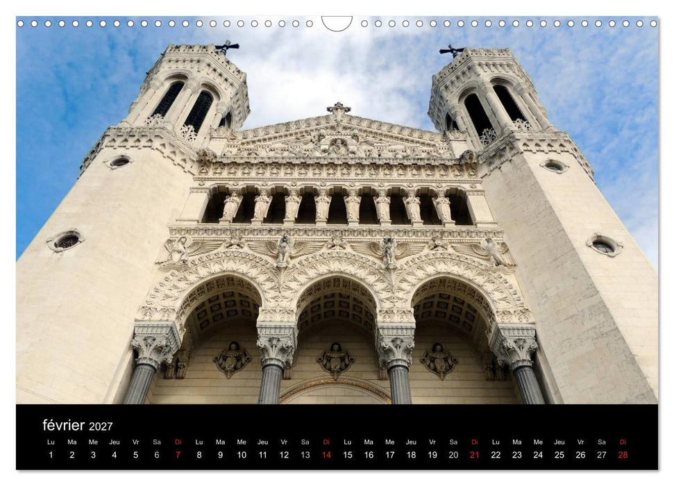 Tout simplement Lyon (CALVENDO Calendrier mensuel 2027)
