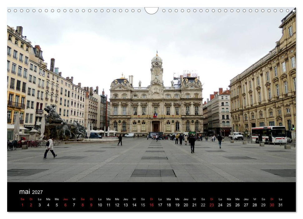 Tout simplement Lyon (CALVENDO Calendrier mensuel 2027)
