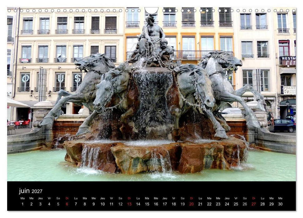 Tout simplement Lyon (CALVENDO Calendrier mensuel 2027)