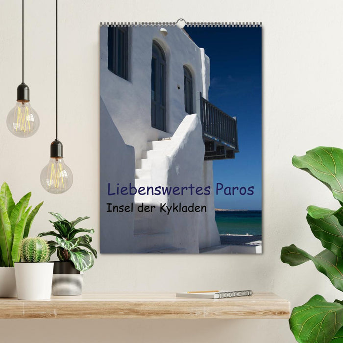 Liebenswertes Paros, Insel der Kykladen (CALVENDO Wandkalender 2027)