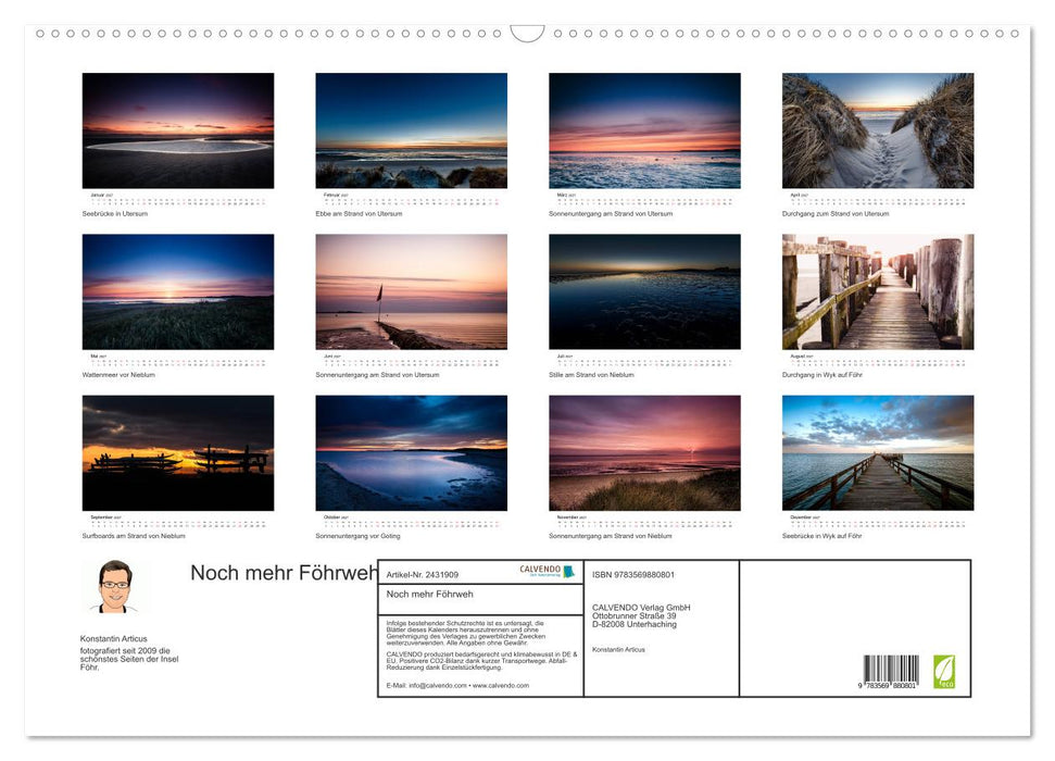 Noch mehr Föhrweh (CALVENDO Wandkalender 2027)