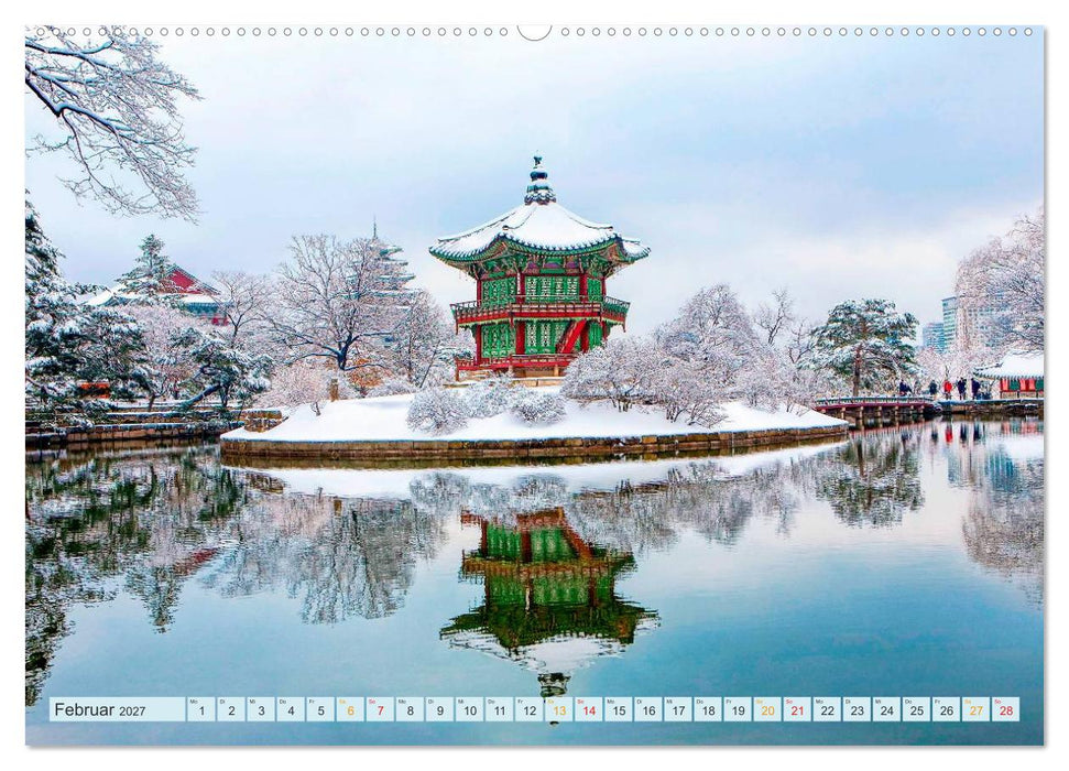 Südkorea - Hightech und viel Tradition (CALVENDO Wandkalender 2027)