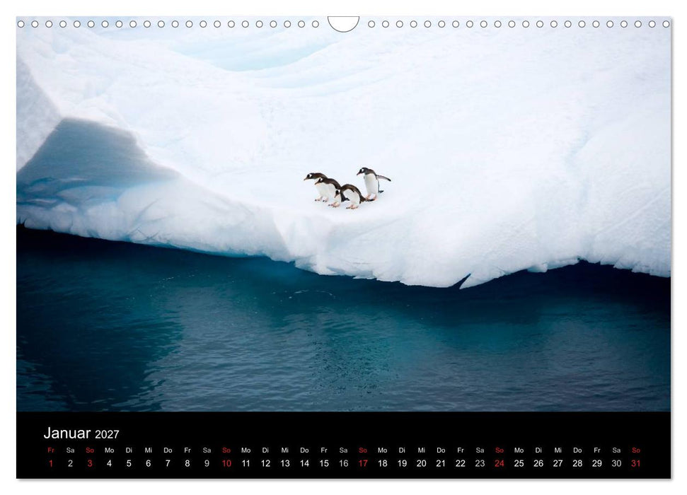 Antarktis 68° Süd (CALVENDO Wandkalender 2027)