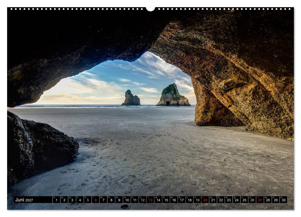 Neuseeland - Attraktiver Süden (CALVENDO Premium Wandkalender 2027)