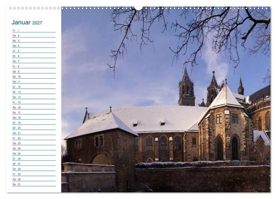 Magdeburg und Umgebung 2027 (CALVENDO Premium Wandkalender 2027)