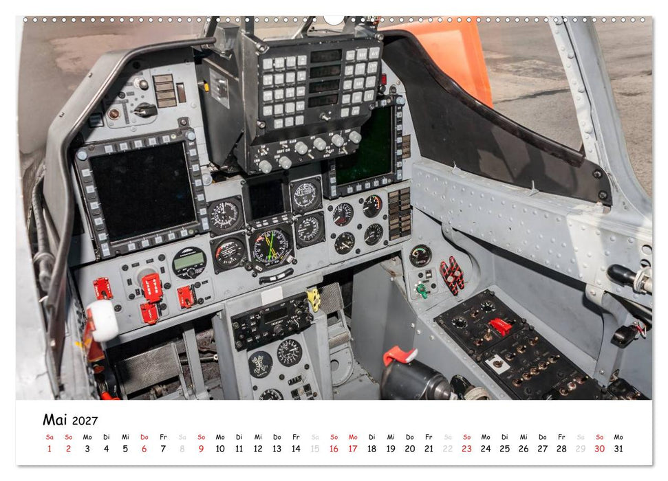 Flight deck - das beste Büro (CALVENDO Wandkalender 2027)