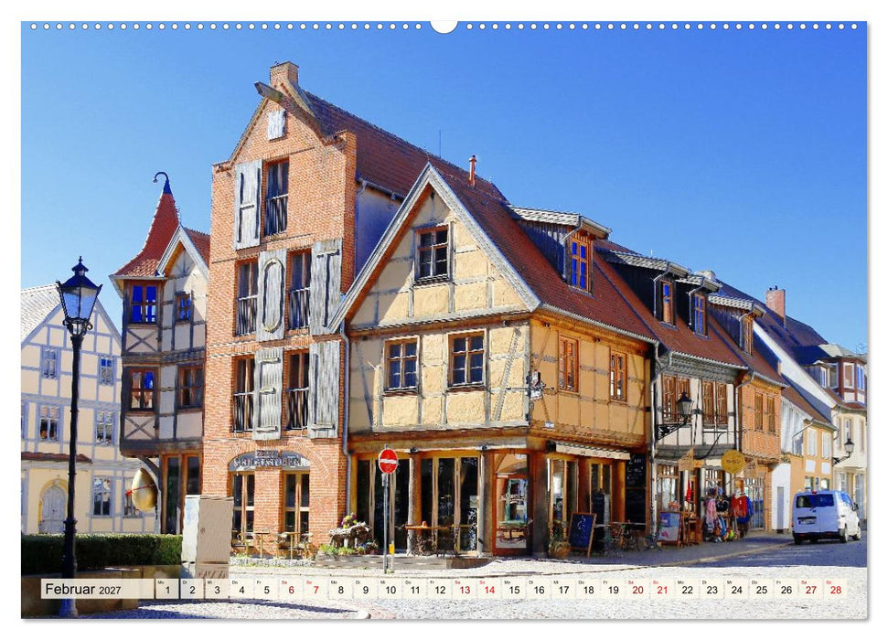 Tangermünde - Backstein und Elbe (CALVENDO Wandkalender 2027)