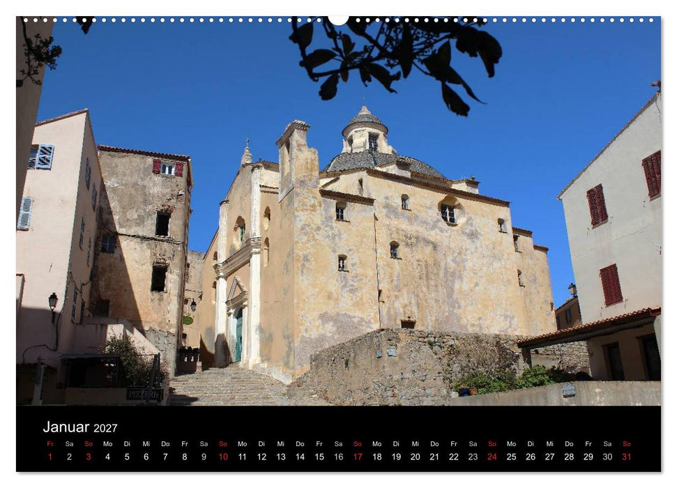 Korsika - Mediterrane Vielfalt (CALVENDO Premium Wandkalender 2027)