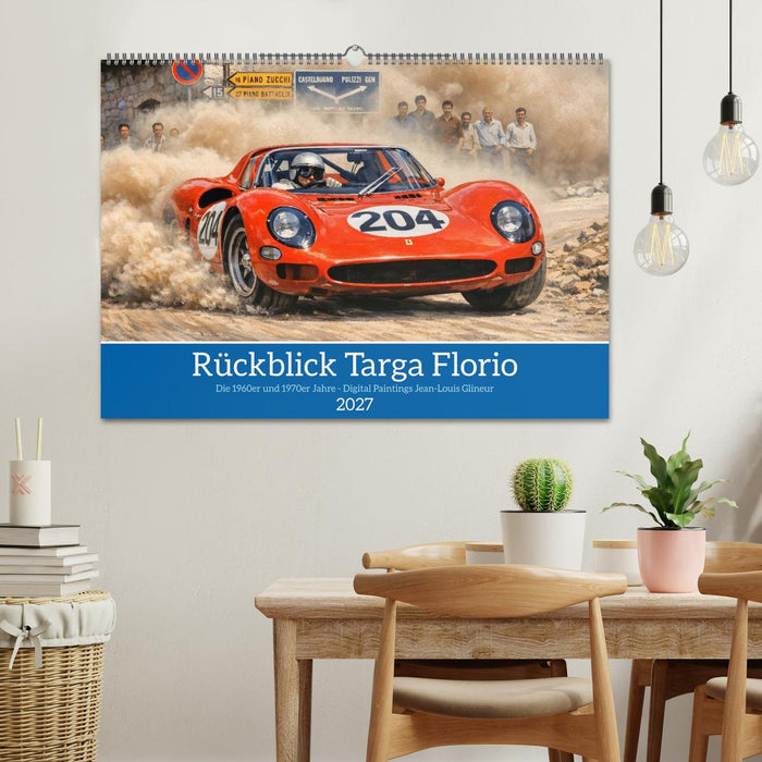 Rückblick Targa Florio - Die 1960er und 1970er Jahre (CALVENDO Wandkalender 2027)