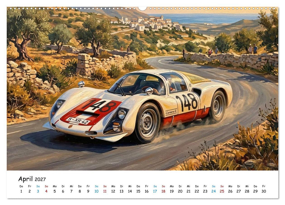 Rückblick Targa Florio - Die 1960er und 1970er Jahre (CALVENDO Wandkalender 2027)