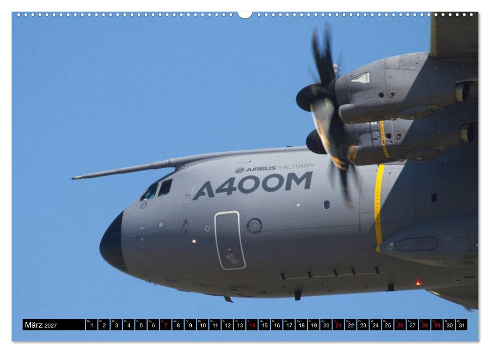 Augenblicke in der Luft: Airbus A400M (CALVENDO Wandkalender 2027)