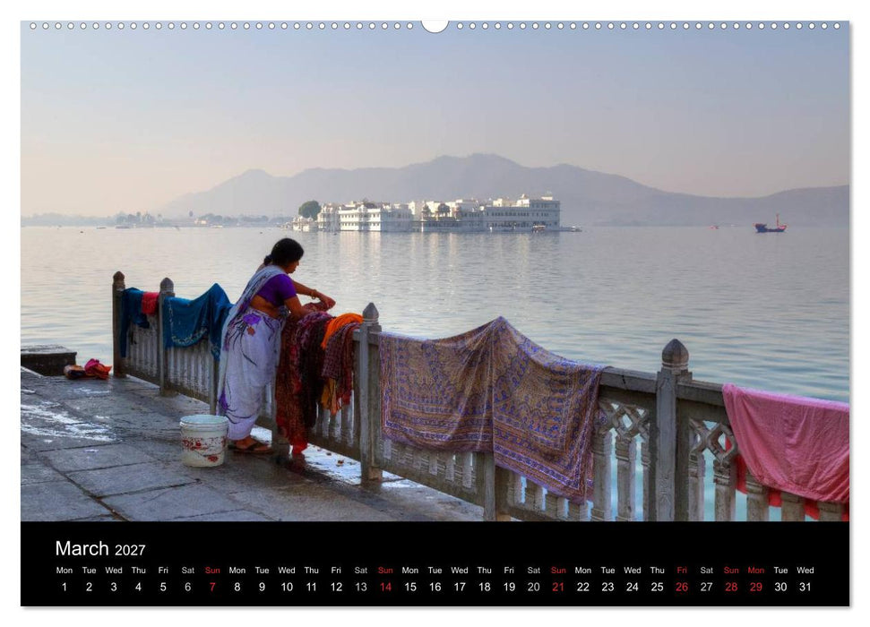 India - Magical Cities and Landscapes (CALVENDO Premium-Calendar 2027)