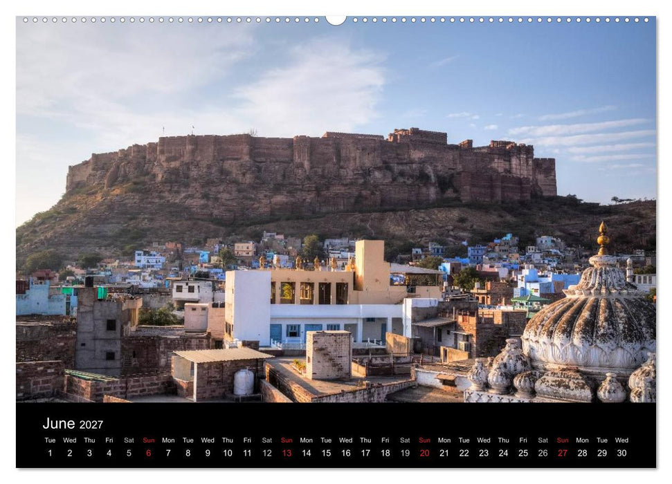 India - Magical Cities and Landscapes (CALVENDO Premium-Calendar 2027)