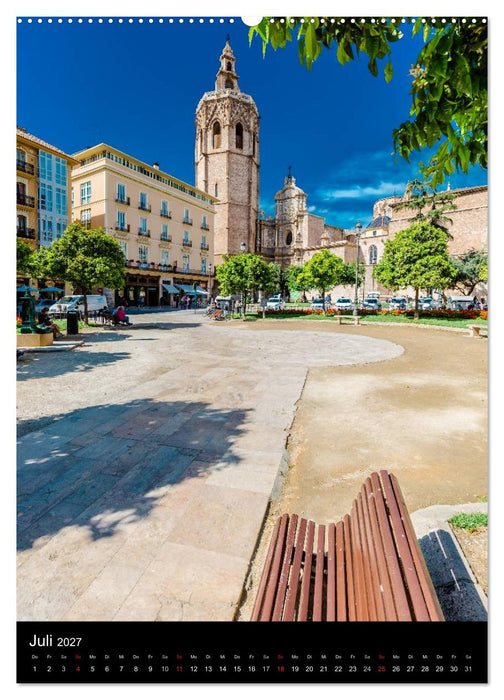 Valencia entdecken (CALVENDO Premium Wandkalender 2027)