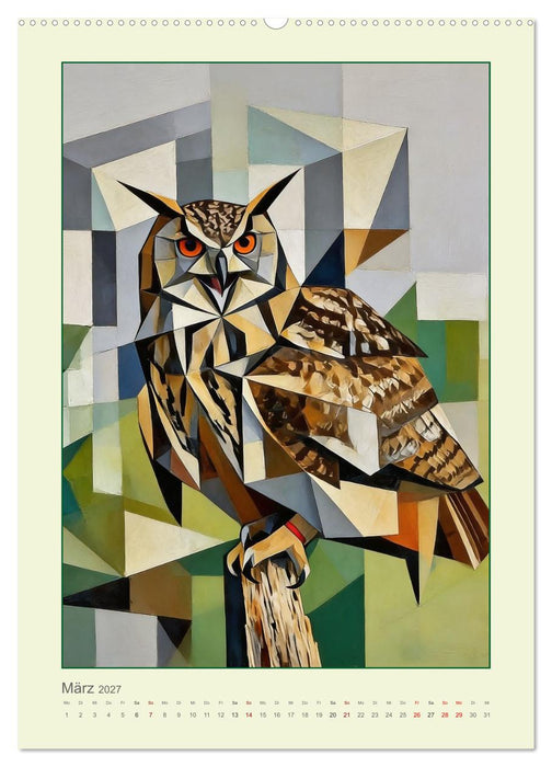 Moderne Vögel (CALVENDO Wandkalender 2027)
