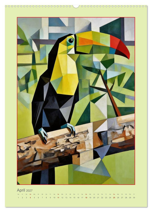 Moderne Vögel (CALVENDO Wandkalender 2027)