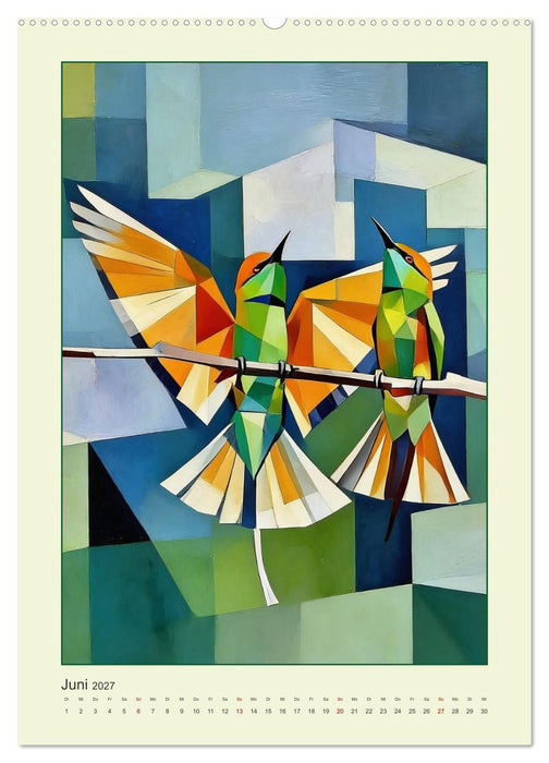 Moderne Vögel (CALVENDO Wandkalender 2027)