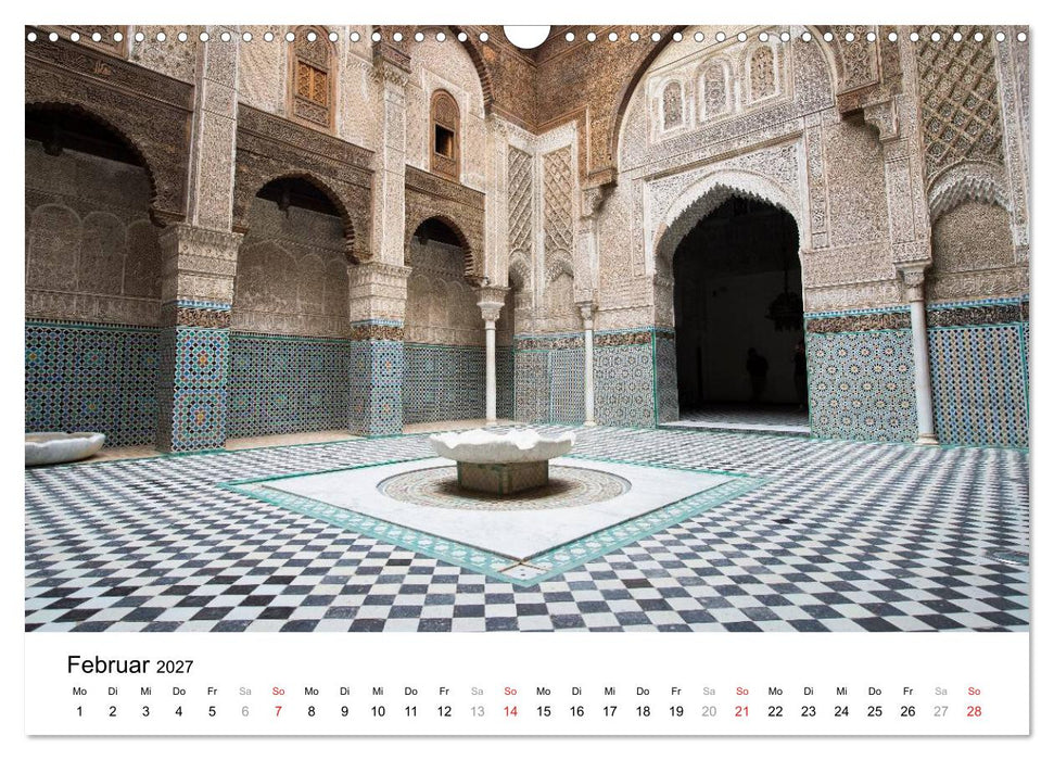Märchenhaftes Marokko (CALVENDO Wandkalender 2027)