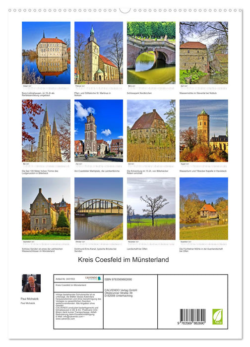 Kreis Coesfeld im Münsterland (CALVENDO Premium Wandkalender 2027)