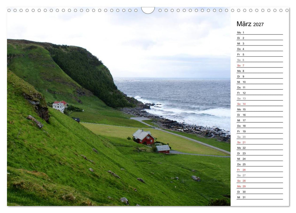 Norwegen und seine Schönheiten 2027 (CALVENDO Wandkalender 2027)