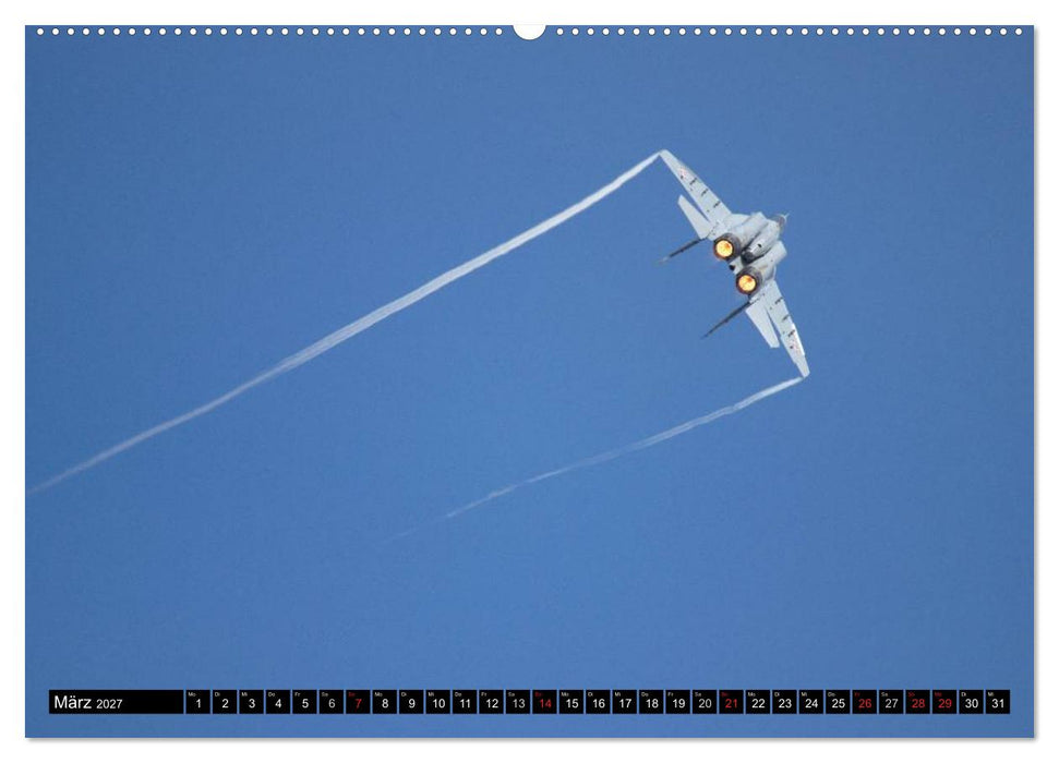 Augenblicke in der Luft: MiG-29 Fulcrum (CALVENDO Wandkalender 2027)