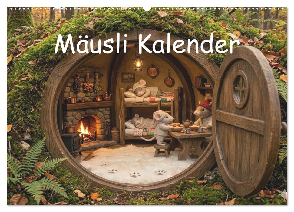 Mäusli Kalender (CALVENDO Wandkalender 2027)